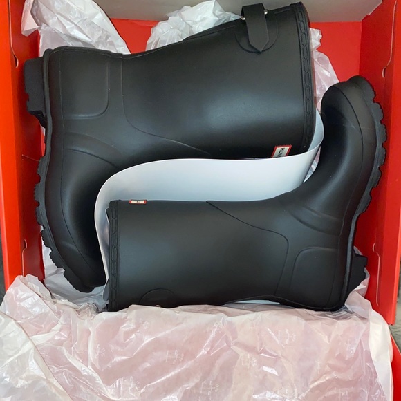 women’s adjustable back hunter boots - Picture 1 of 10